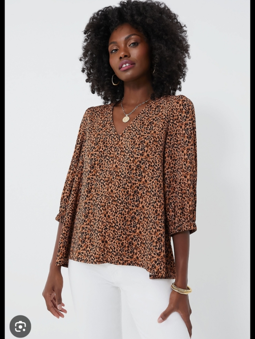 Pomander Place Leopard Hollis Top Tuckernuck